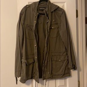 Bomber green jacket